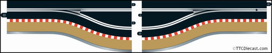 Scalextric C7014 Pit Lane Track (Left Hand) - Includes Sensor