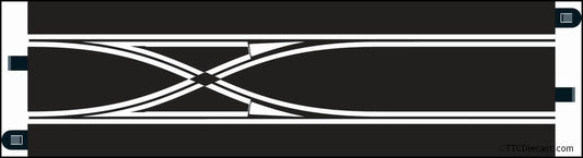 Scalextric C7036 Straight Lane Change Track