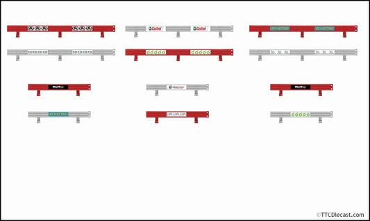 Scalextric C8191 Scalextric Crash Barriers With Stickers