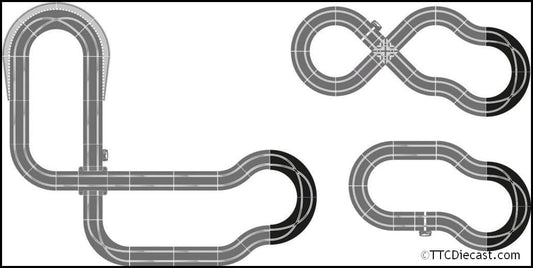 Scalextric C8193 Scalextric Racing Curves Track Accessory Pack - Replaces C8510 once sold out