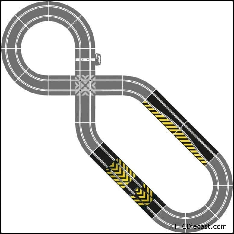 Scalextric C8194 Scalextric Jump and Side Swipe Accessory Pack - Replaces C8511 once sold out