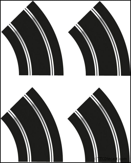 Scalextric C8198 Scalextric Standard Straight and R2 Curve Track Extension Pack - Replaces C8556