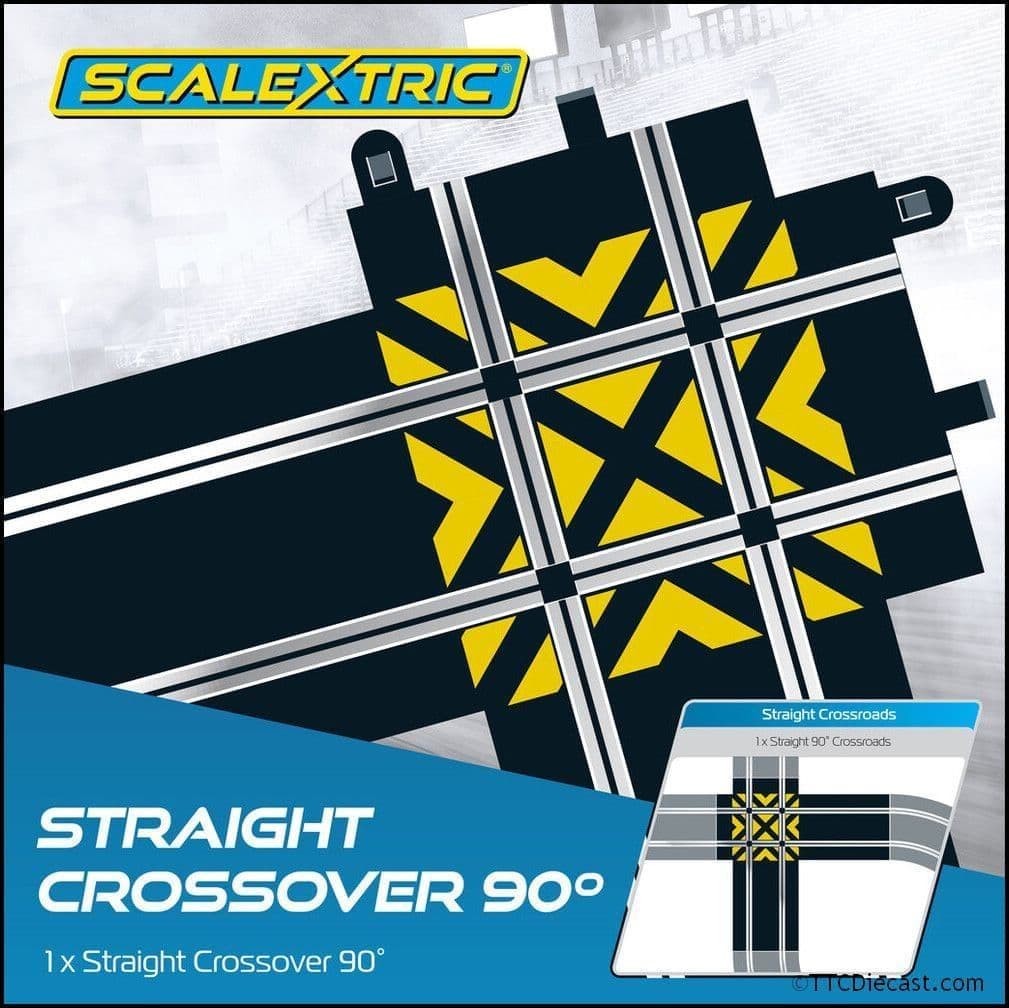 Scalextric C8210 Straight 90 Crossroads