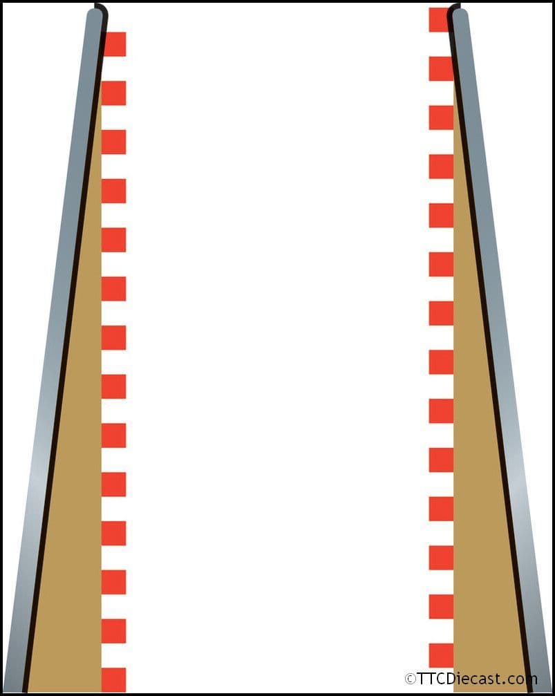 Scalextric C8233 Lead in / Lead Out Borders x 2