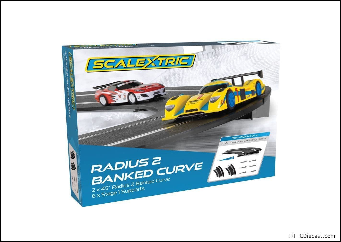 Scalextric C8296 Banked curve R2 45°