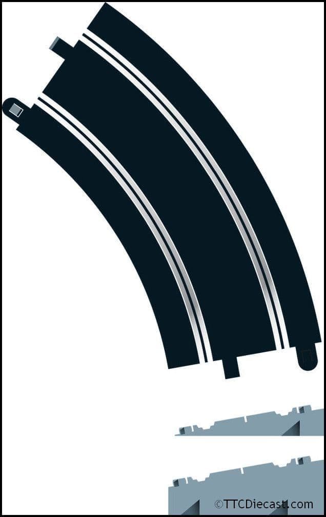 Scalextric C8297 Banked curve R3 45°