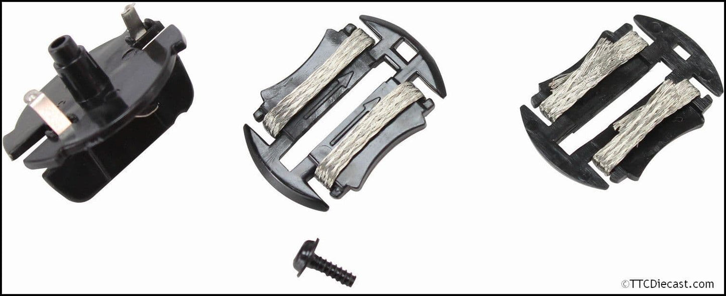 Scalextric C8330 Drift Guide Blade 2 Braid Plates 1 Screw