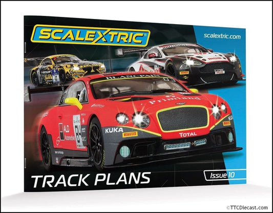 Scalextric C8334 TRACK PLAN BOOK SCALEXTRIC 10th EDITION