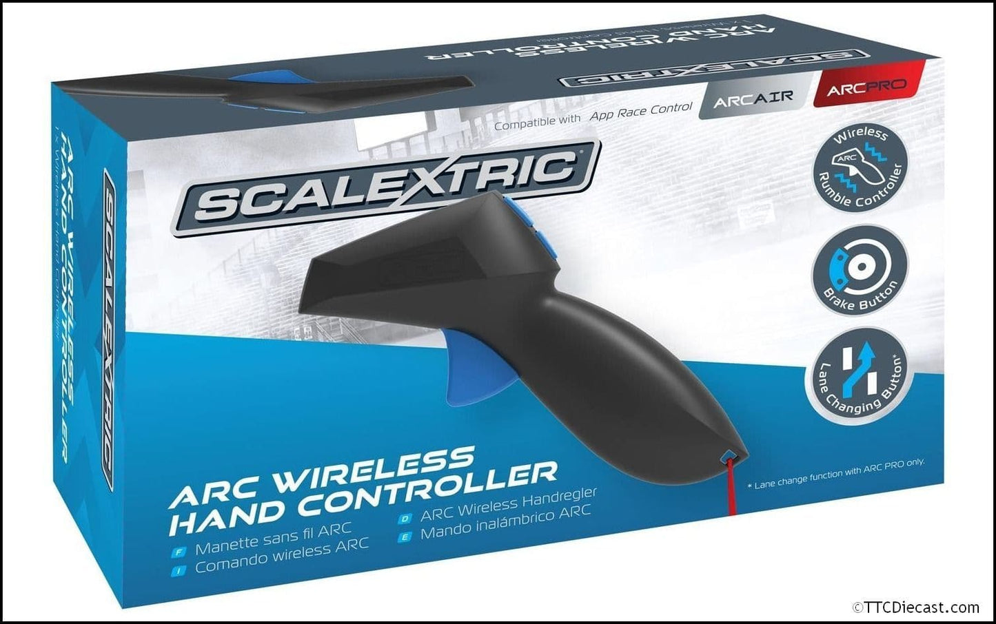 Scalextric C8438 ARC Air and ARC PRO Wireless Hand Throttle