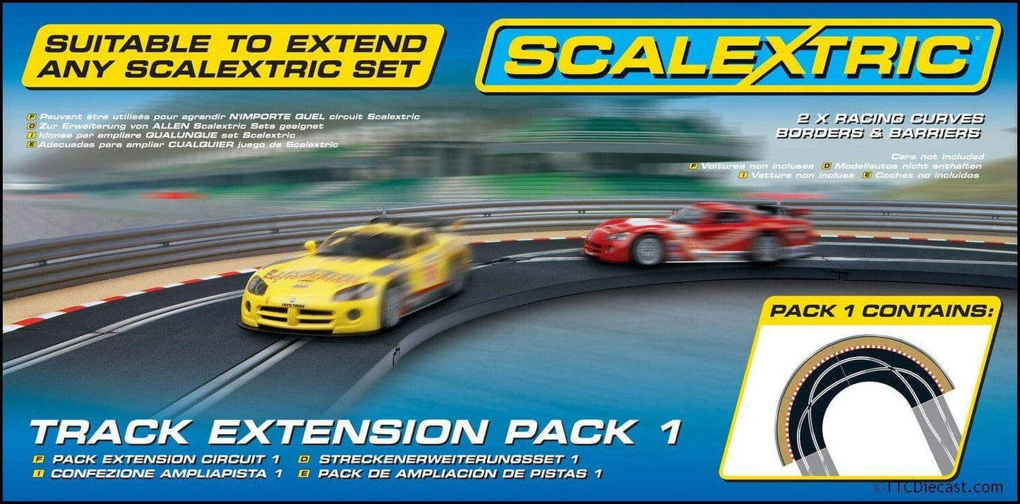 Scalextric C8510 Track Extension Pack 1 - Racing Curve