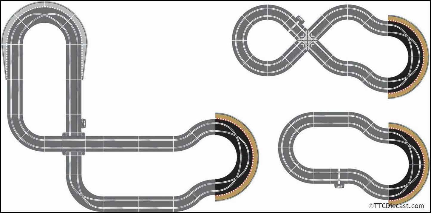 Scalextric C8510 Track Extension Pack 1 - Racing Curve
