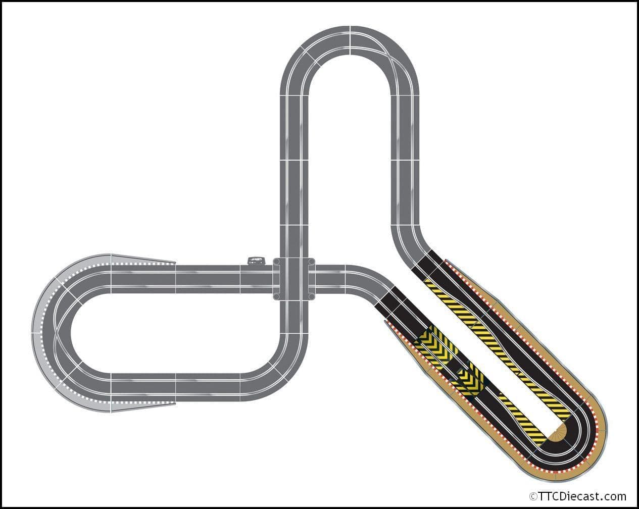Scalextric C8514 Ultimate Track Extension Pack - Extended Hairpin