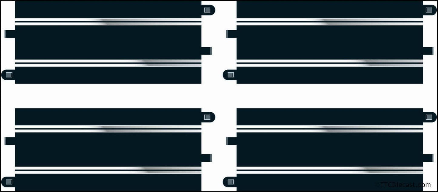 Scalextric C8526 Scalextric Straight X 4 Extension Pack - New title