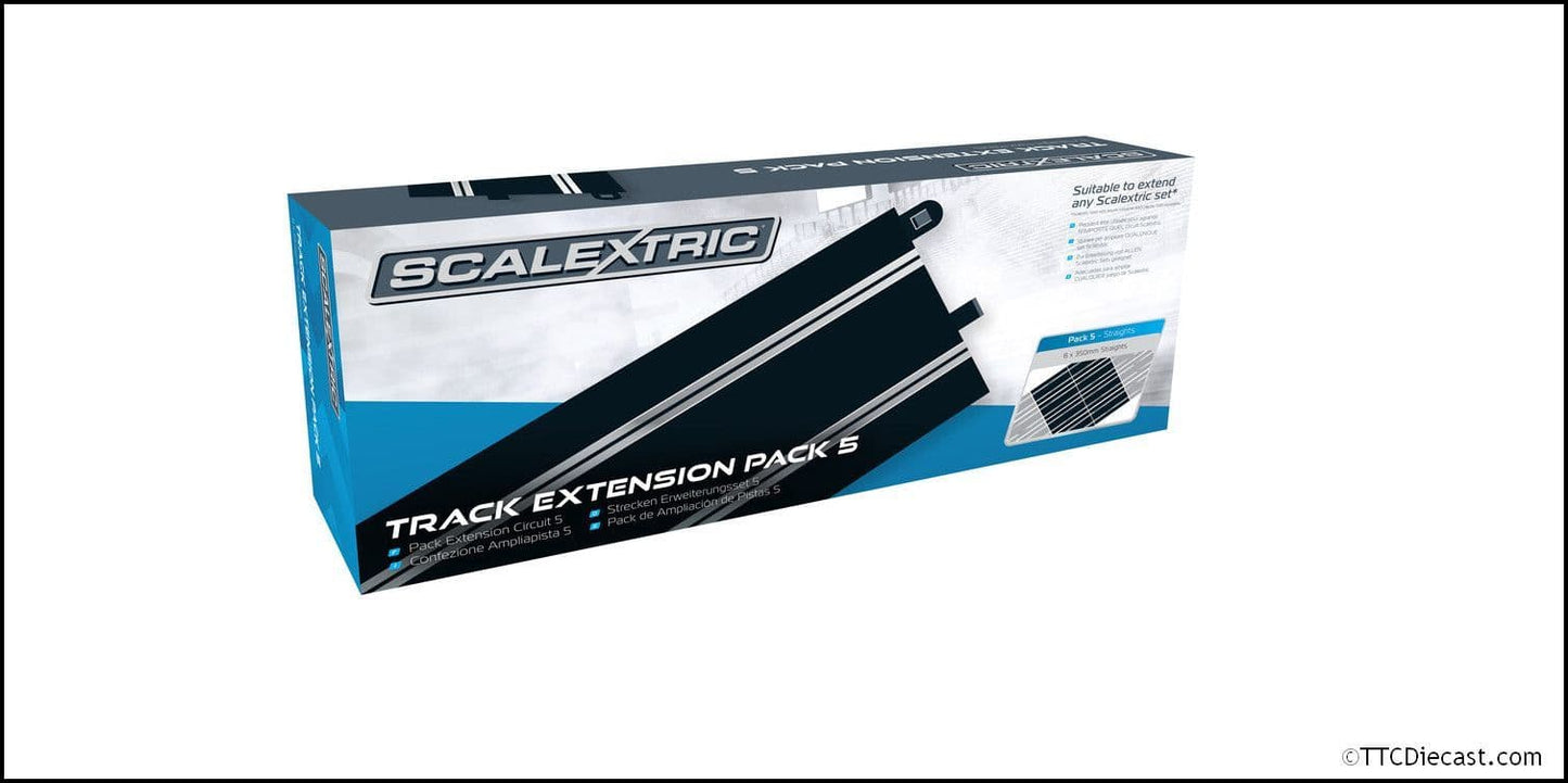 Scalextric C8554 Scalextric Straight X 8 Extension Pack - New title
