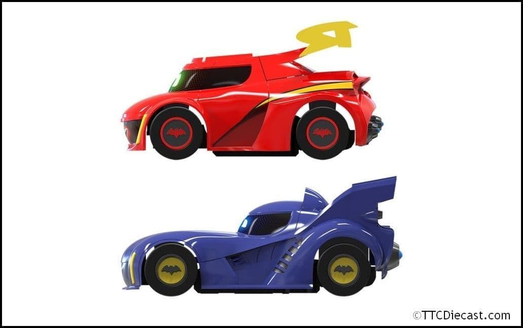 Scalextric G1185M My First Scalextric Batwheels Batman vs Robin Battery Powered Race Set