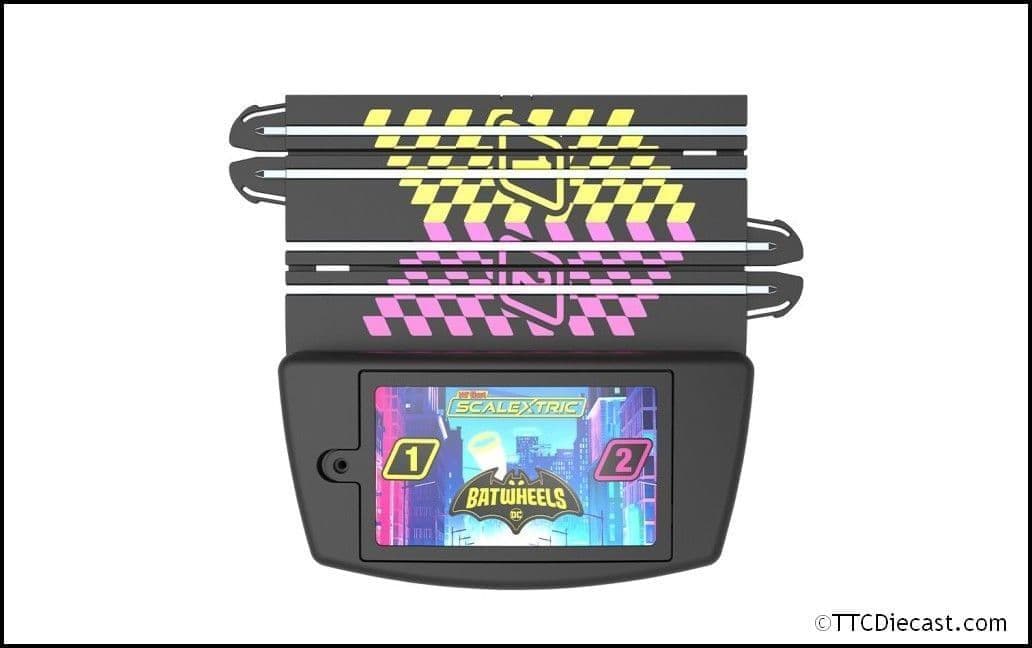 Scalextric G1185M My First Scalextric Batwheels Batman vs Robin Battery Powered Race Set