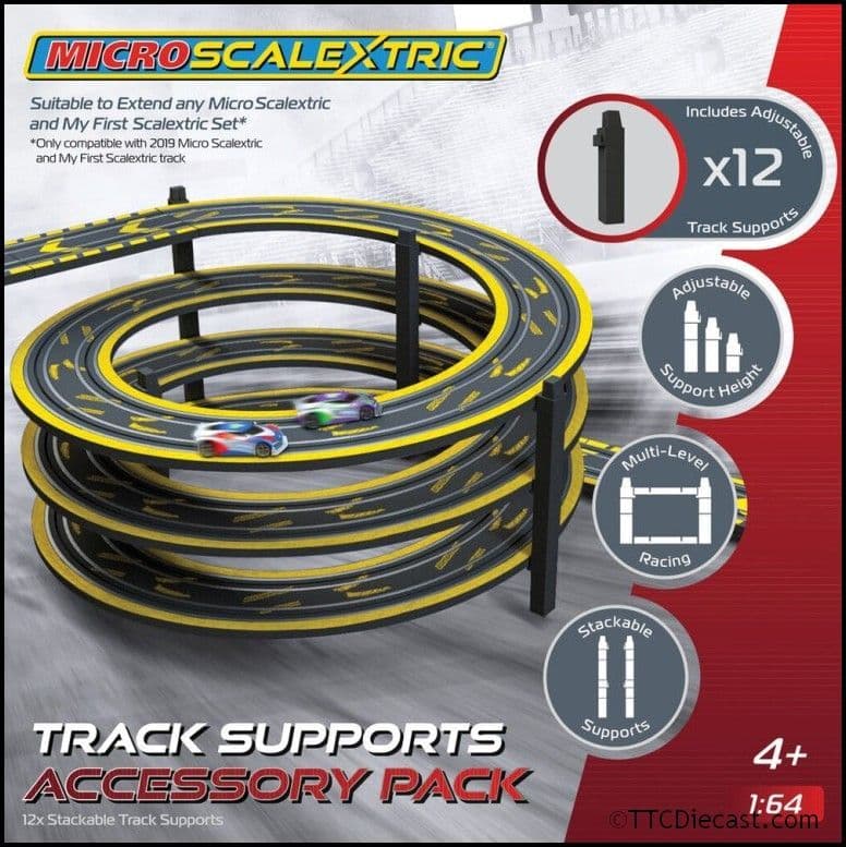 Scalextric G8050 Micro Scalextric Track Supports Extension Pack ...