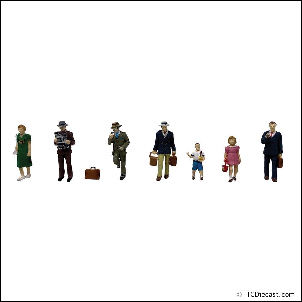 Scenecraft 36-427 Post-War Era Figures Set A, OO Gauge