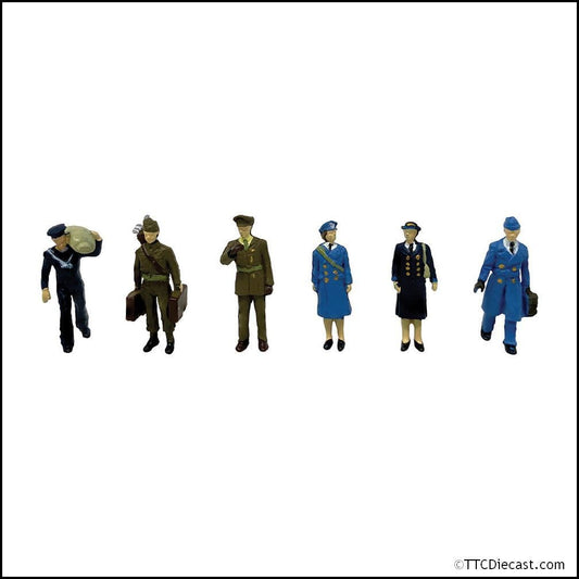 Scenecraft 36-430 Embarking Service Personnel OO Gauge