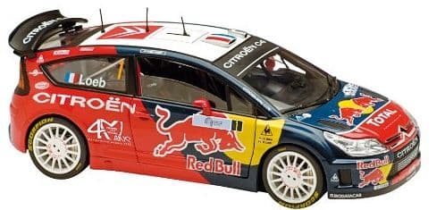 Solido 143420, 1:43 Scale Citroen C4 WRC Tdc08 Loeb, *LAST ONE*