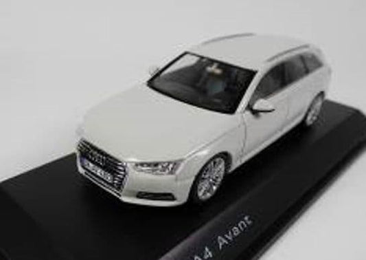 Spark 5011504213, 1:43 Scale Audi A4 Avant Glacier White, Audi Dealer Packaging