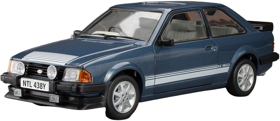 Sunstar H4999R Ford Escort RS1600i 1984 Caspian Blue RHD UK Exclusive - Limited Edition 360pcs