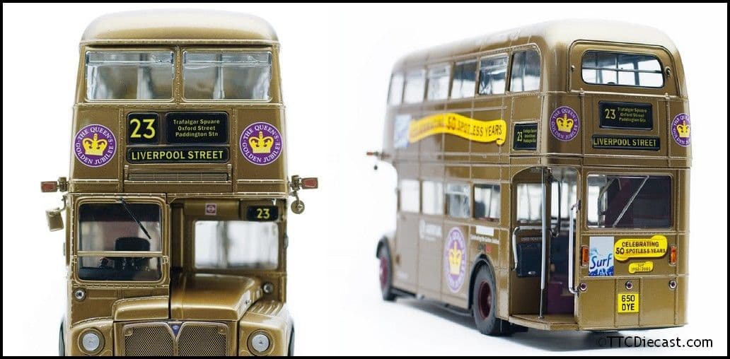 Sunstar H2942 London Transport Routemaster - Arriva London RM6 Route 23 Liverpool Street