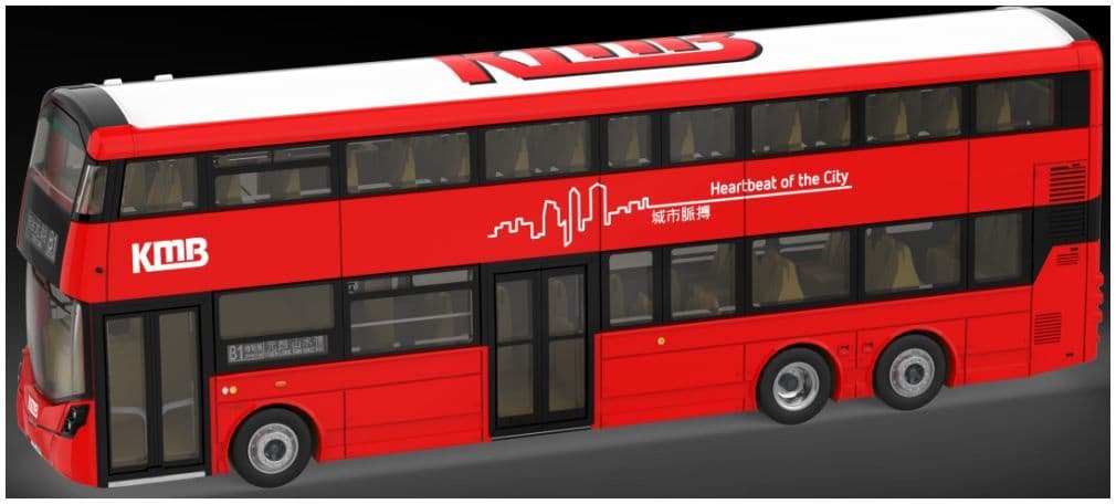 Tiny 2025089 KMB Volvo B8L Wright 12.8M (B1)  1:110 Scale *PRE ORDER £20.69*