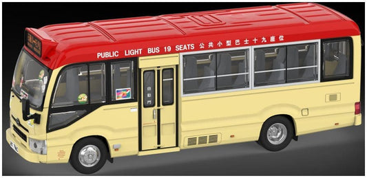 Tiny 66370 Toyota Coaster (B70) Red Minibus 19 Seats  1:76 Scale *PRE ORDER £18.04*