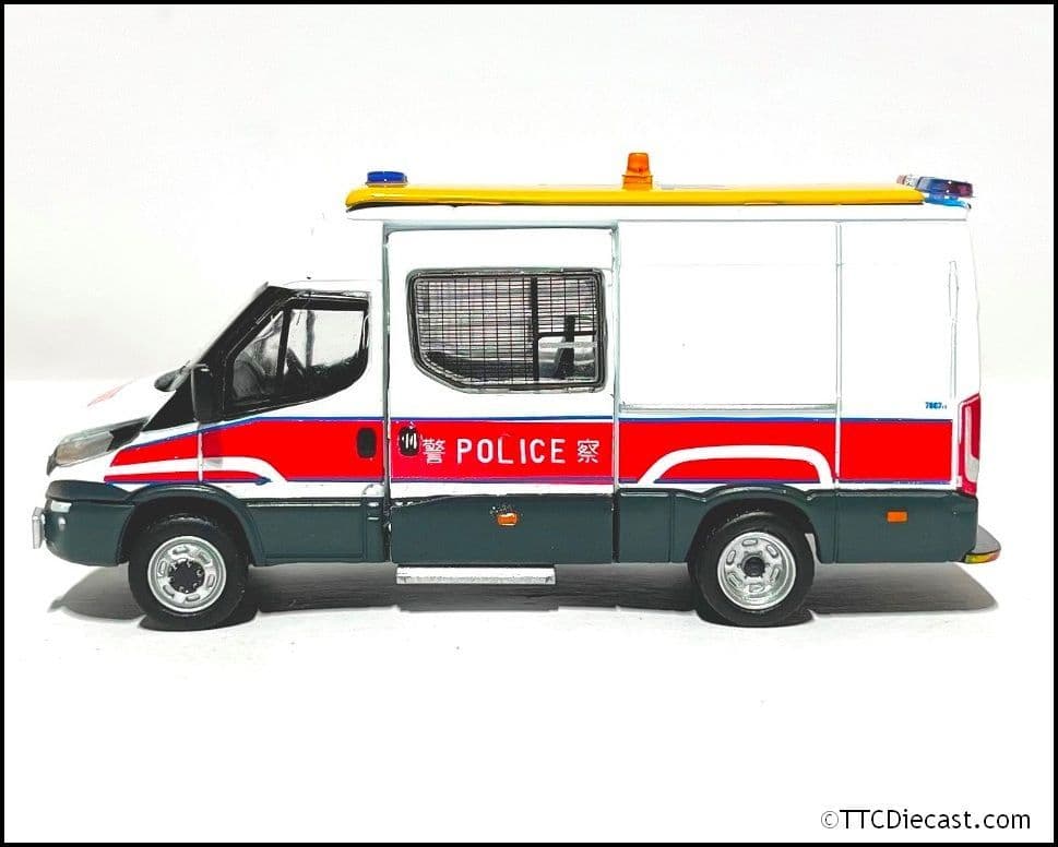 Tiny ATC64354 Iveco Daily Police TSD White/Red/Yellow 1:76 Scale *PRE ORDER NOW £17.09*