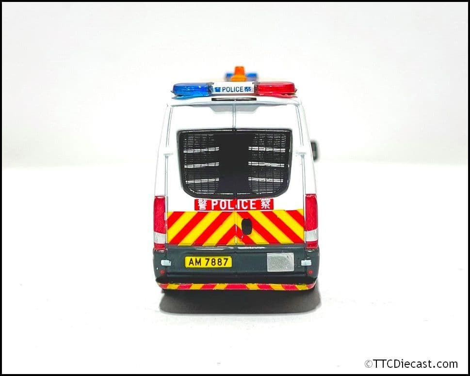 Tiny ATC64354 Iveco Daily Police TSD White/Red/Yellow 1:76 Scale *PRE ORDER NOW £17.09*