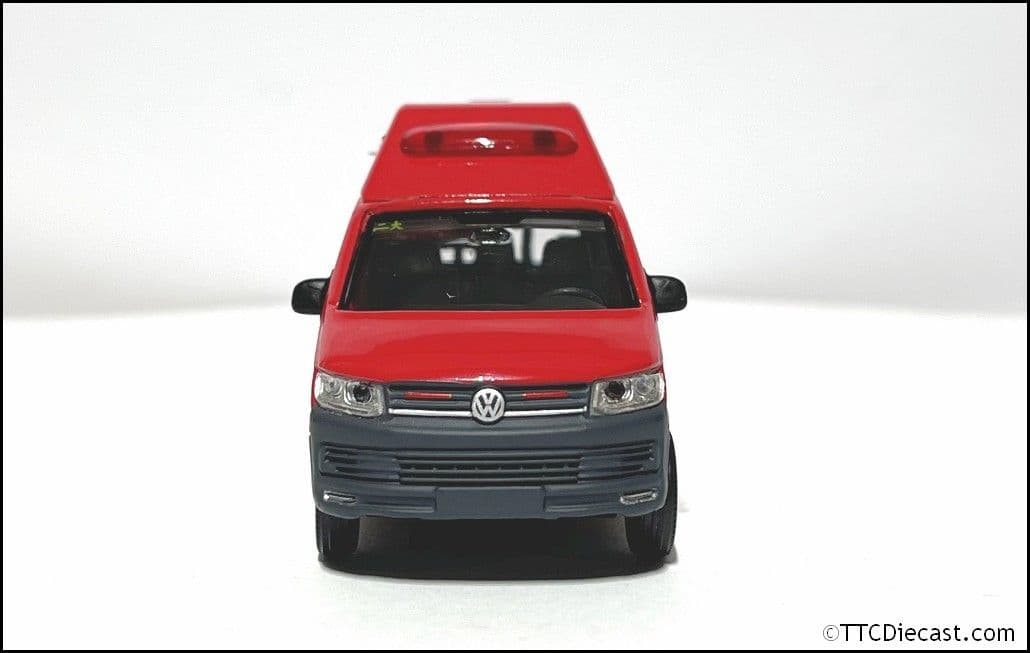Tiny ATC64558 (TW52) Volkswagen T6 Transporter Taiwan Fire, 1/64 Scale - LAST FEW