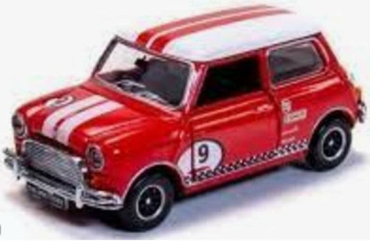 Tiny ATC64734 Mini Cooper Racing #9 1:50 Scale