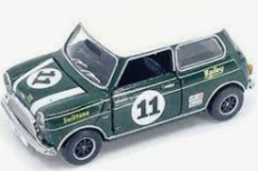 Tiny ATC64735 Mini Cooper Racing #11 1:50 Scale