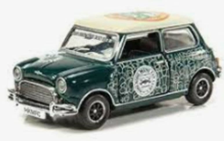 Tiny ATC64741 Mini Cooper MK 1 Hong Kong Mini Fan Club (Blue) 1:50 Scale