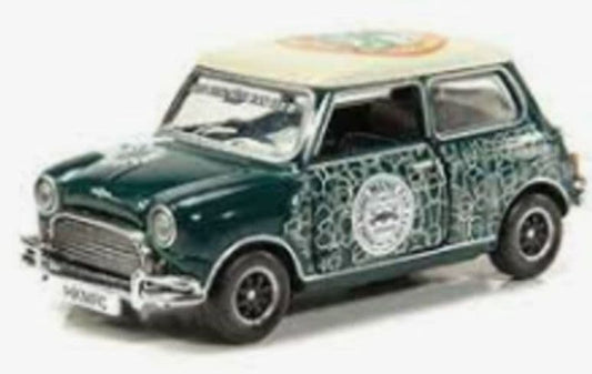 Tiny ATC64741 Mini Cooper MK 1 Hong Kong Mini Fan Club (Blue) 1:50 Scale