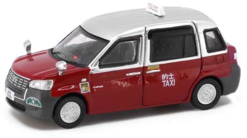 Tiny ATC65032 Toyota Comfort Hybrid Taxi Urban Red 1:64 Scale