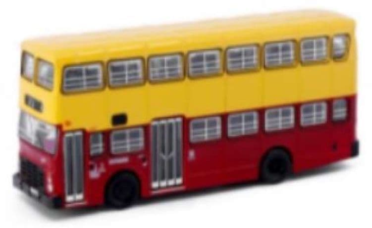 Tiny ATC65064 Leyland Victory Mk2 (4) Red/Yellow 1:110 Scale