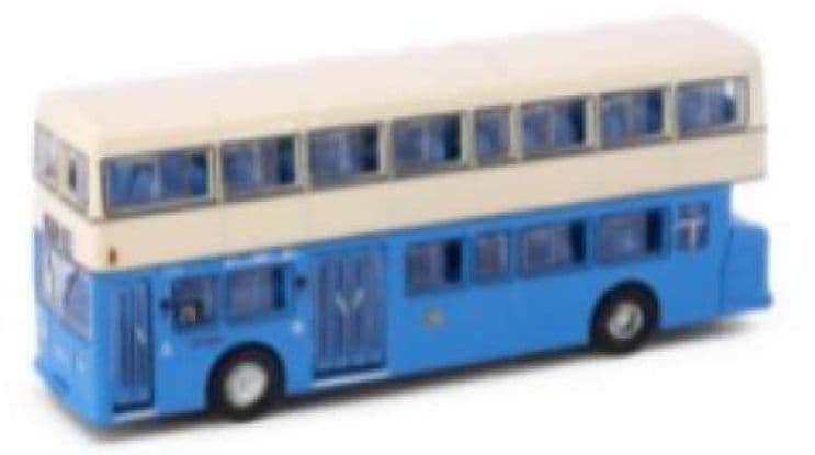 Tiny ATC65071 CMB Daimler Fleetline MetSec (25) Beige/ Blue 1:110 Scale