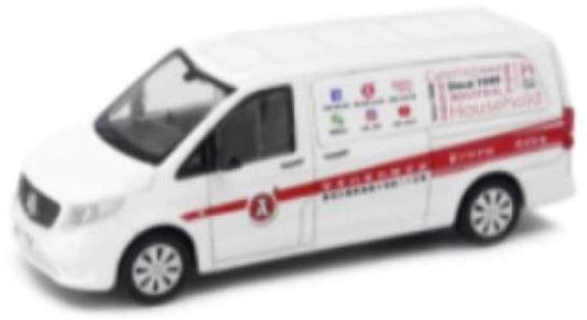 Tiny ATC65072 Mercedes Benz Vito Red A White 1:64 Scale *LAST ONE*