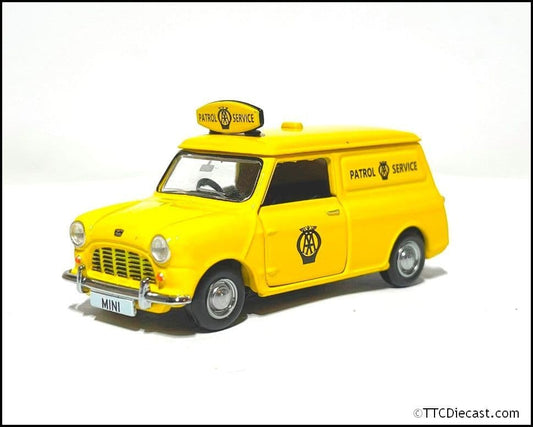 Tiny ATC65199 Austin Mini Van Automobile Association UK 1:50 Scale