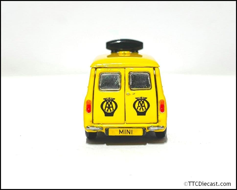Tiny ATC65199 Austin Mini Van Automobile Association UK 1:50 Scale