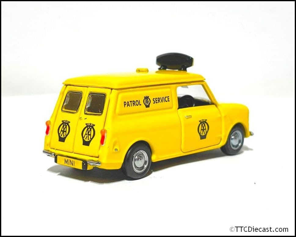 Tiny ATC65199 Austin Mini Van Automobile Association UK 1:50 Scale
