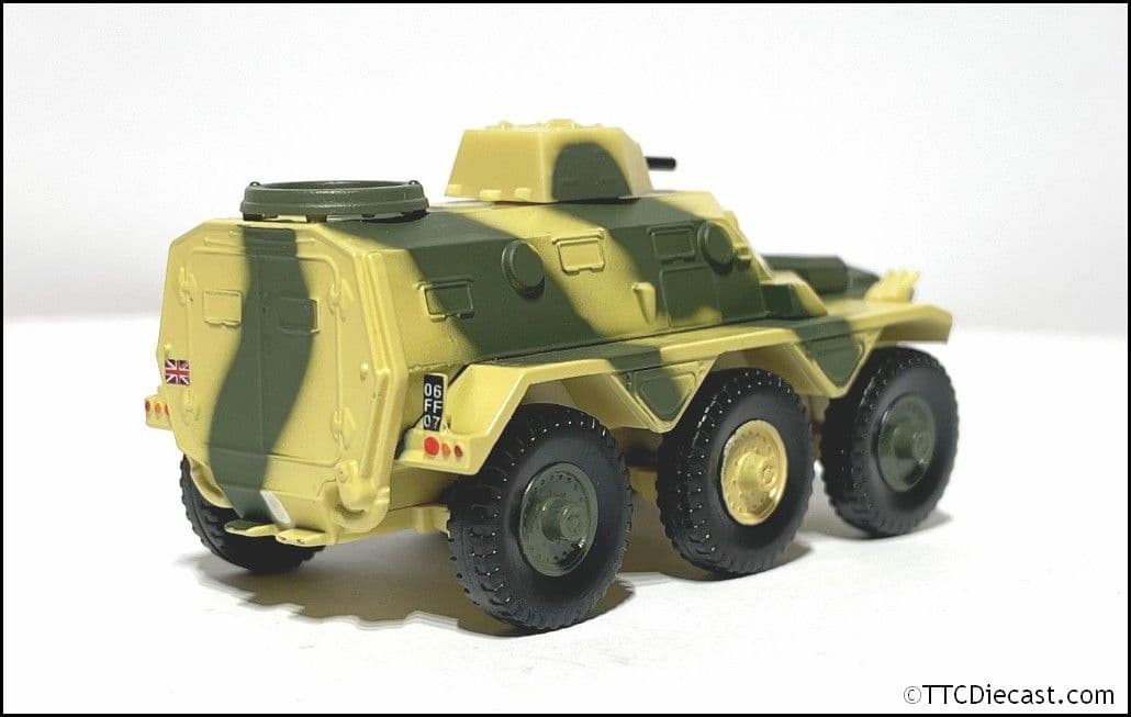 Tiny ATC65239 11 Die-cast Model Car - Saracen APC British Army Desert Camouflage 1:72 Scale - LAST FEW