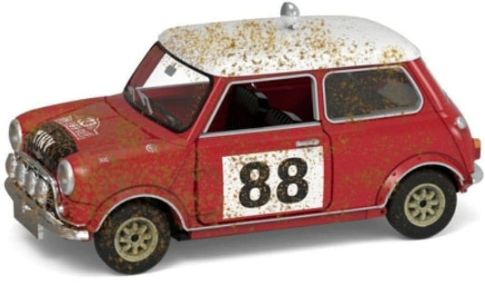 Tiny ATC65330 Mini Cooper Rally 88 Mud Weathered 1:50 Scale