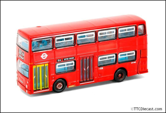 Tiny ATCUK64001 (UK19) Daimler Fleetline DMS (154) UK19 London Transport 1/110 Scale