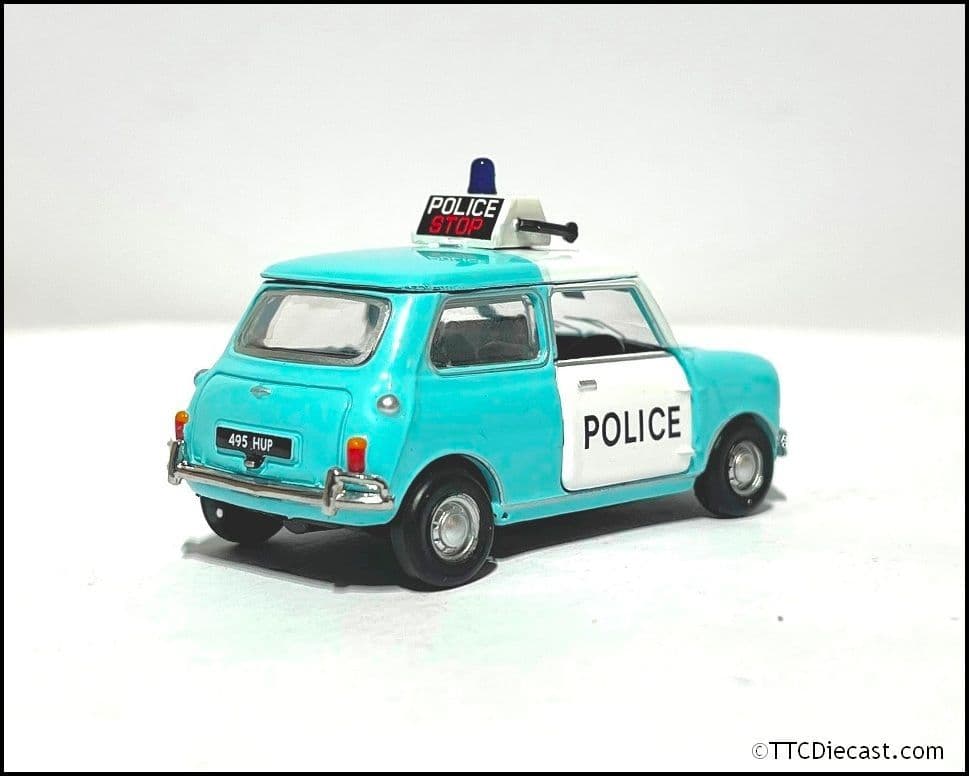 Tiny ATCUK64009 Tiny City UK21 Austin Mini UK Police Car (Blue), 1/50 Scale *LAST FEW*