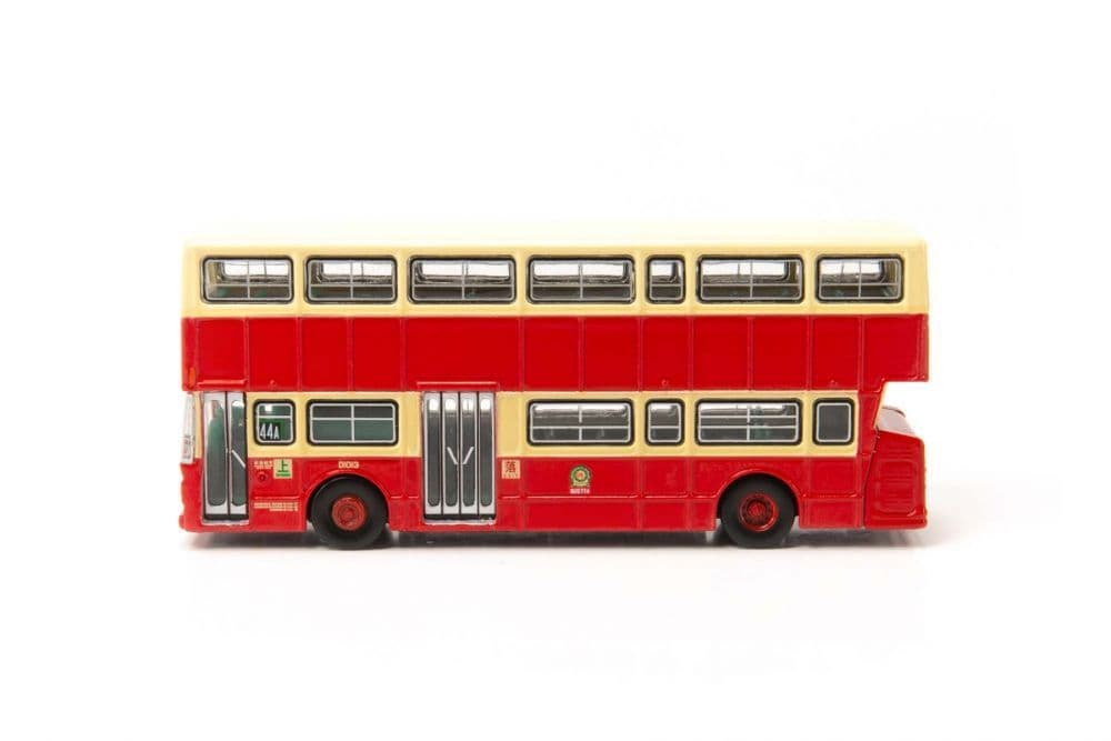 Tiny KMB2018108 78 KMB Leyland Fleetline BACo (44A Tai Kok Tsui Ferry) 1/110 Scale - LAST FEW
