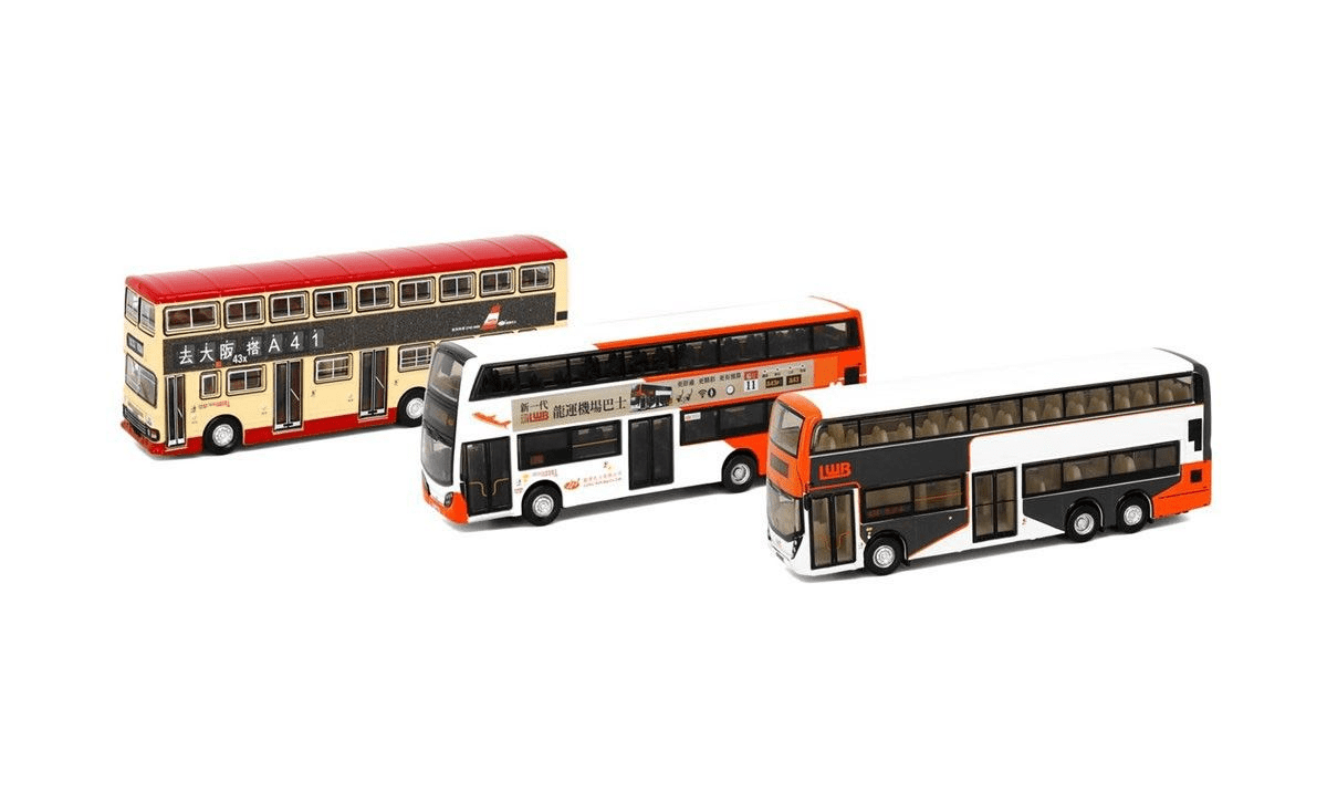 Tiny KMB2022065 Bs19 Bus set KMB & LWB Set 1/110 Scale - LAST FEW