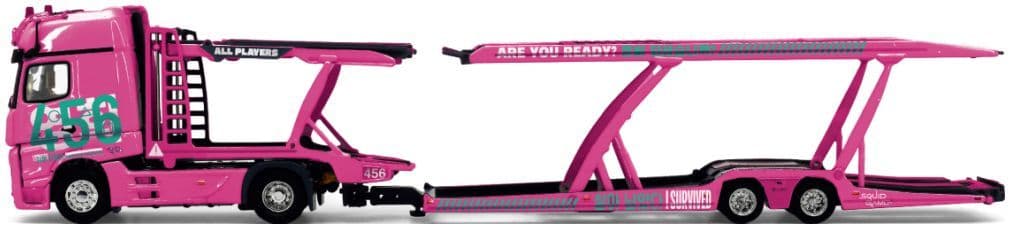 Tiny 66317 Mercedes Benz Actros Gigaspace 4X2 Semi Trailer (Squid Game 2)  1:64 Scale *PRE ORDER £102.84*